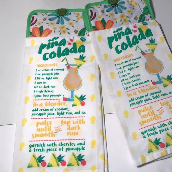 Piña Colada Kitchen Towels 🍍 - Picture 6 of 8